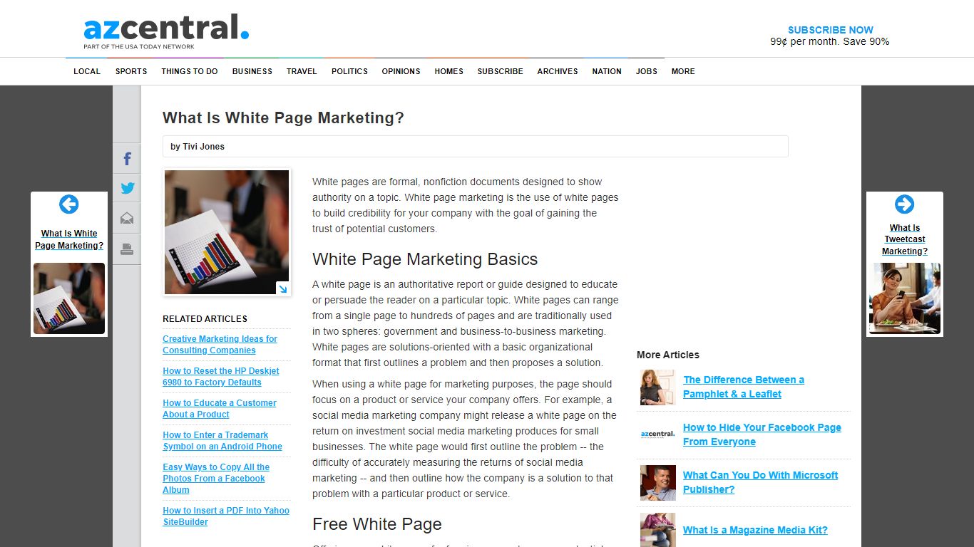 What Is White Page Marketing? | Your Business